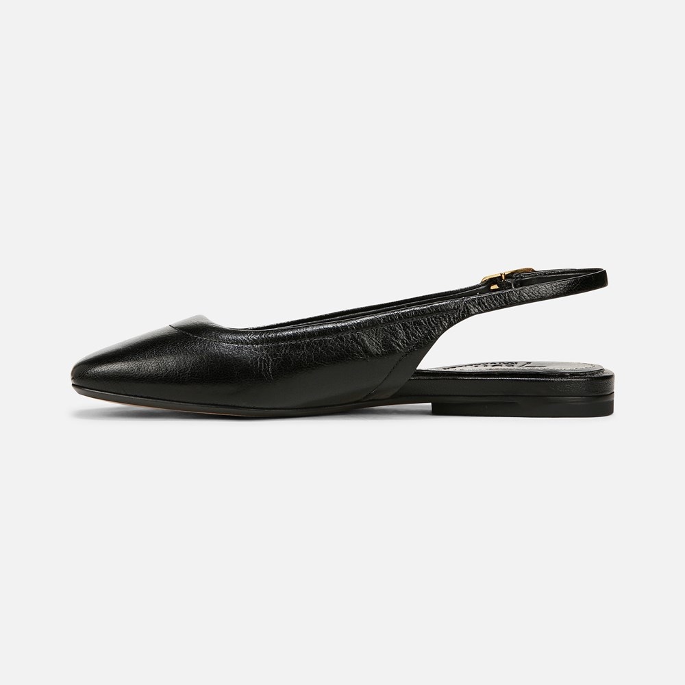 Naturalizer 27 EDIT Cadence Slingback Flat - Black Leather Naturalizer 27 EDIT Cadence Slingback Flat - Black Leather