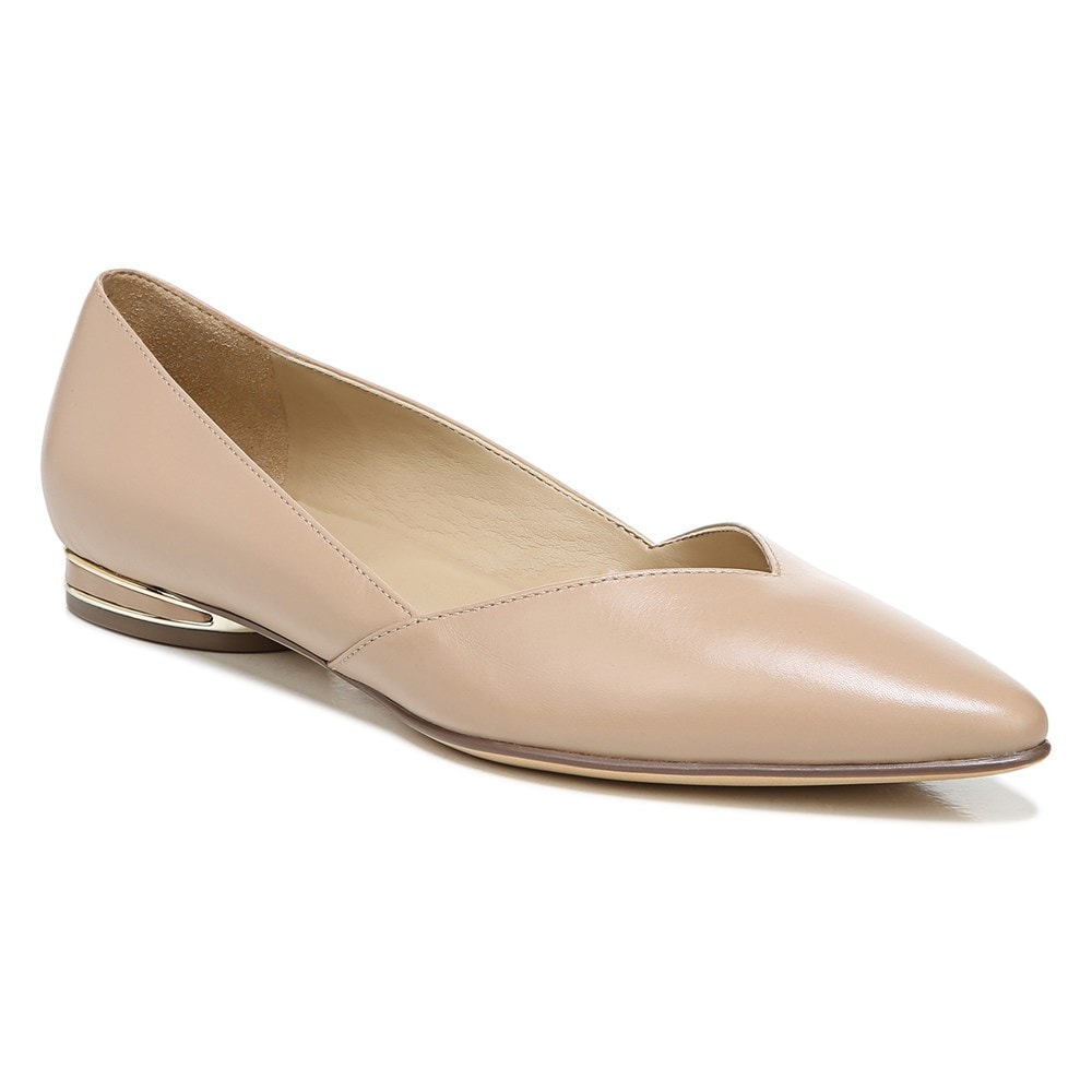 Naturalizer Havana Flat - Barely Nude Leather Naturalizer Havana Flat - Barely Nude Leather