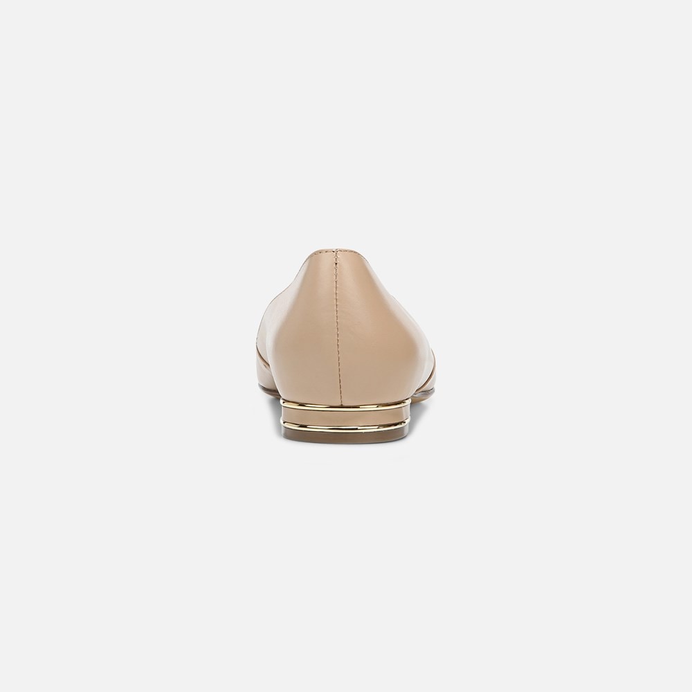 Naturalizer Havana Flat - Barely Nude Leather Naturalizer Havana Flat - Barely Nude Leather