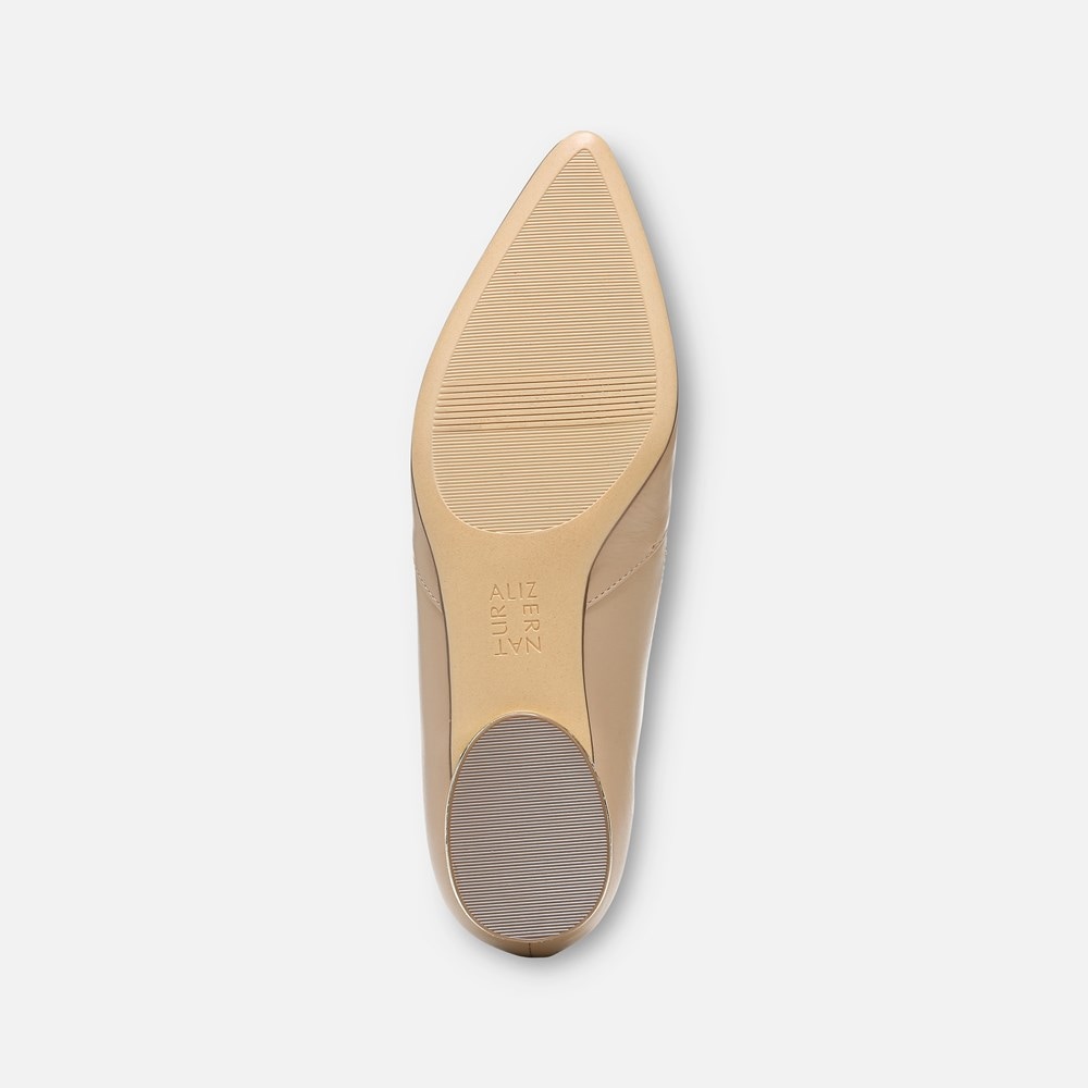 Naturalizer Havana Flat - Barely Nude Leather Naturalizer Havana Flat - Barely Nude Leather