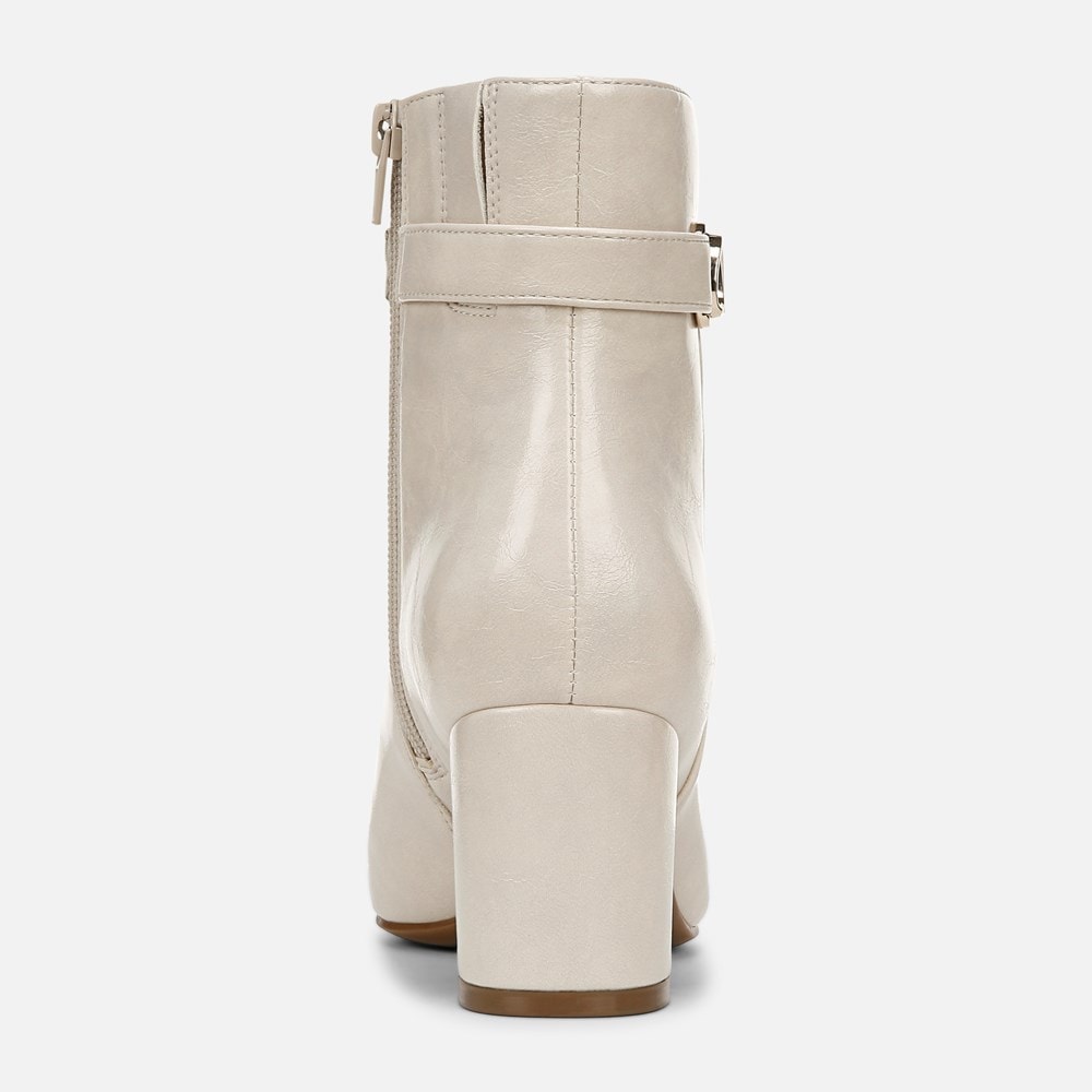 Naturalizer Lottie Ankle Bootie - Porcelain Faux Leather Naturalizer Lottie Ankle Bootie - Porcelain Faux Leather