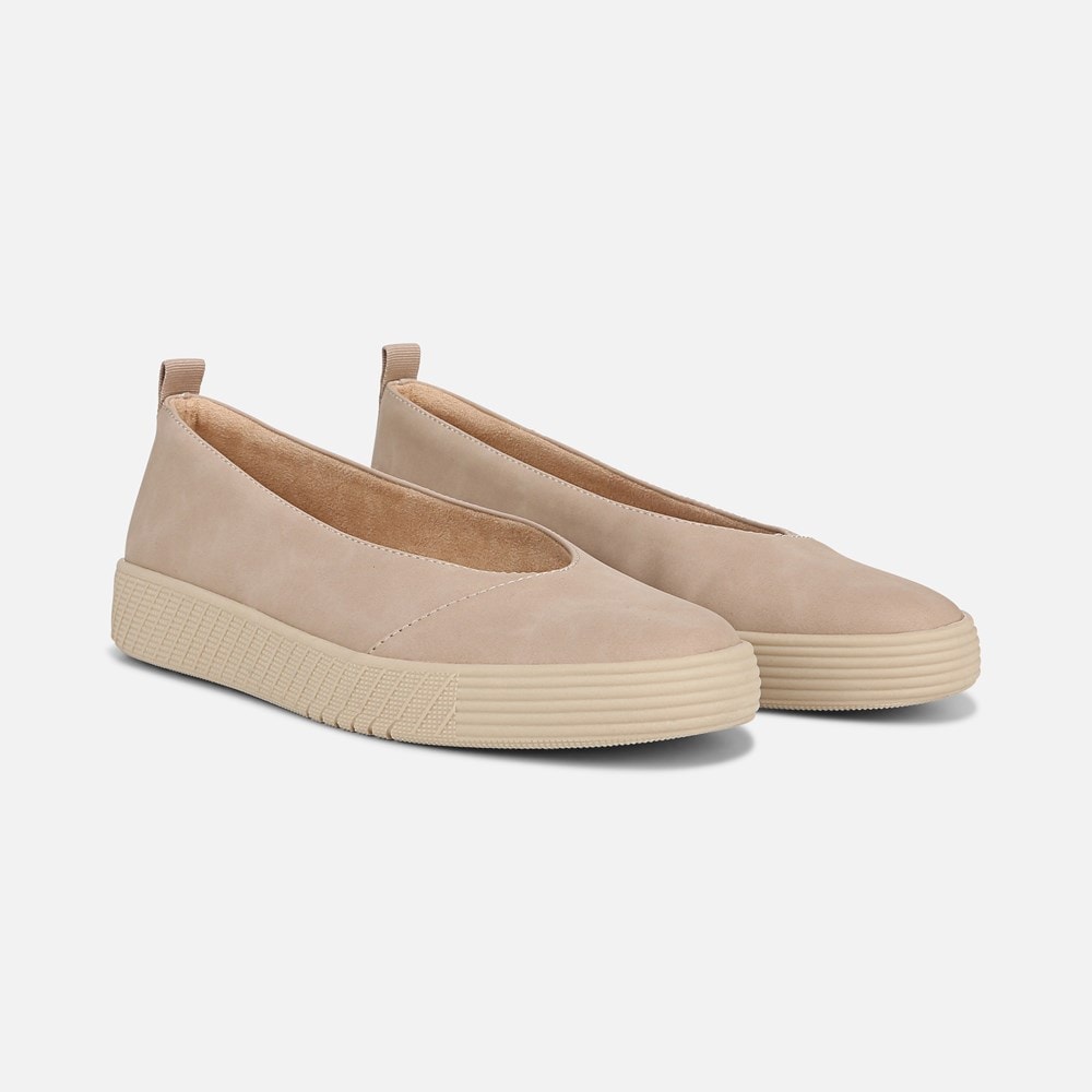 Naturalizer SOUL Neela Slip On - Warm Taupe Beige Synthetic