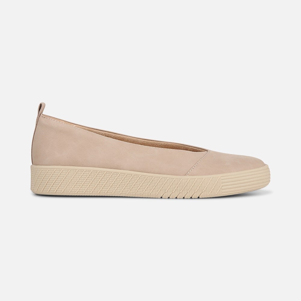 Naturalizer SOUL Neela Slip On - Warm Taupe Beige Synthetic Naturalizer SOUL Neela Slip On - Warm Taupe Beige Synthetic