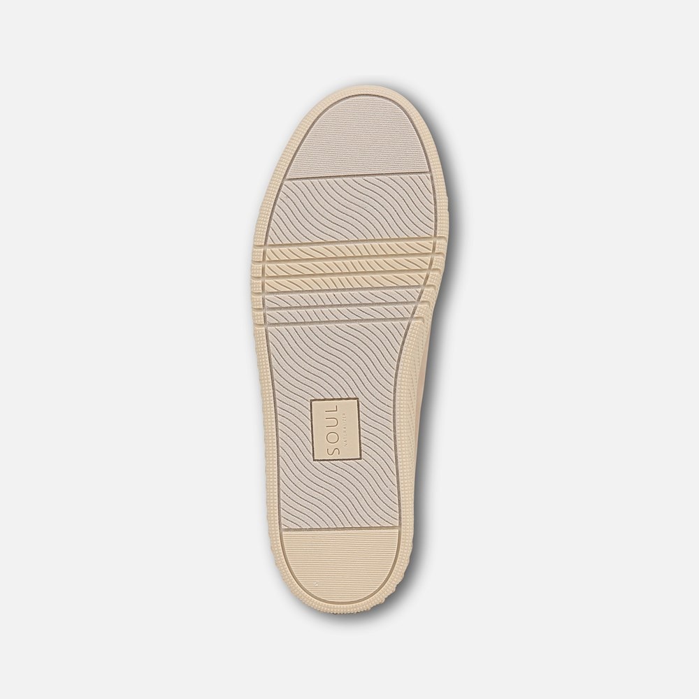 Naturalizer SOUL Neela Slip On - Warm Taupe Beige Synthetic Naturalizer SOUL Neela Slip On - Warm Taupe Beige Synthetic
