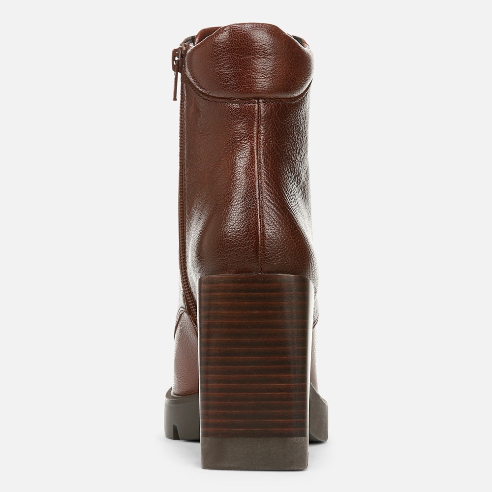 Naturalizer Prewitt Block Heel Bootie - Amber Leather Naturalizer Prewitt Block Heel Bootie - Amber Leather
