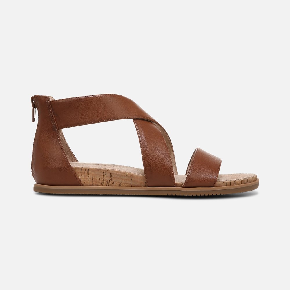 Naturalizer SOUL Cindi Sandal - Dark Brown Leather
