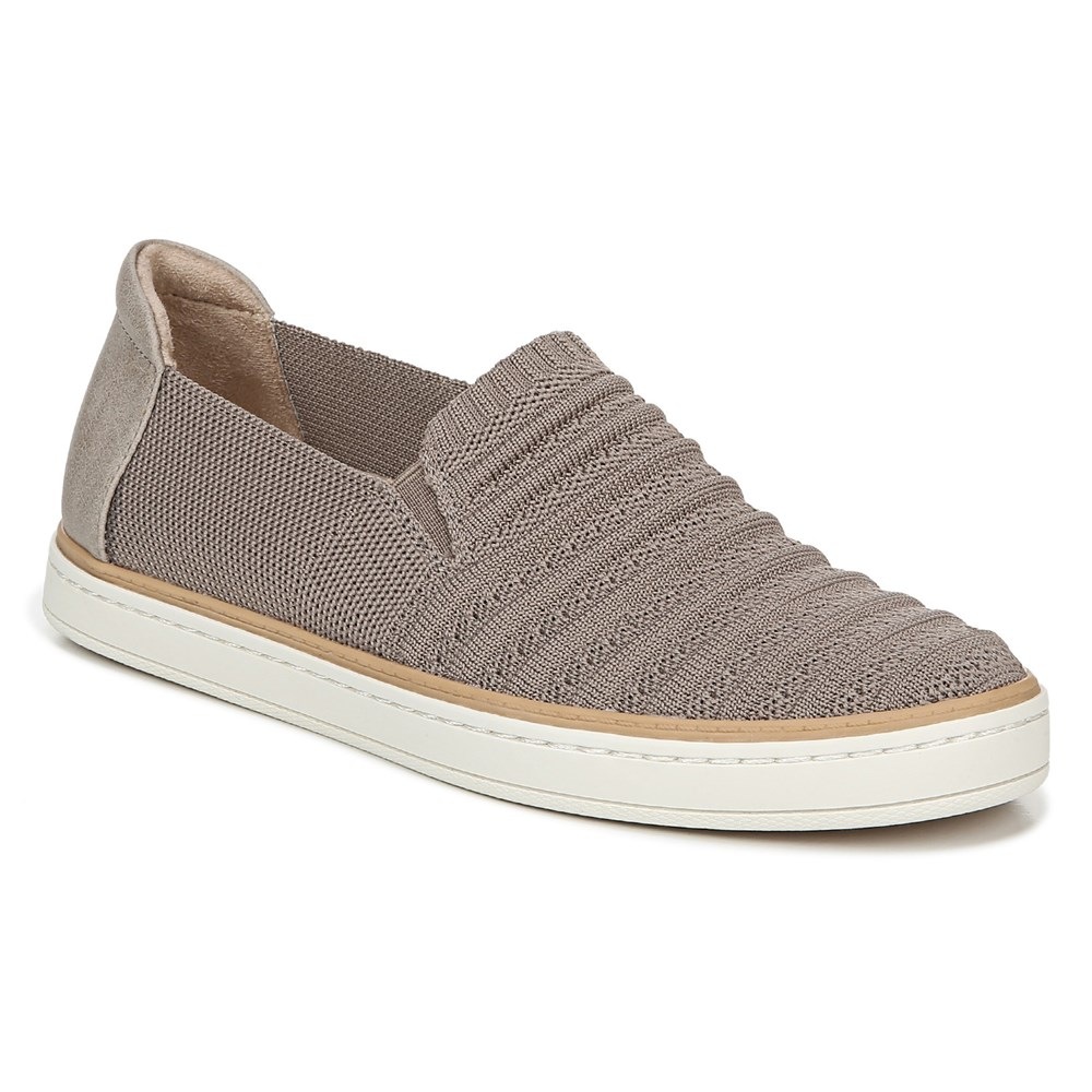 Naturalizer SOUL Kemper Slip On Sneaker - Grey Knit Fabric Naturalizer SOUL Kemper Slip On Sneaker - Grey Knit Fabric