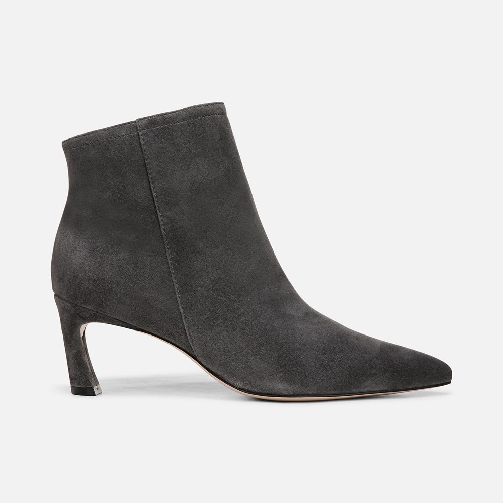 Naturalizer 27 EDIT Maya Stiletto Bootie - Dark Grey Suede Naturalizer 27 EDIT Maya Stiletto Bootie - Dark Grey Suede