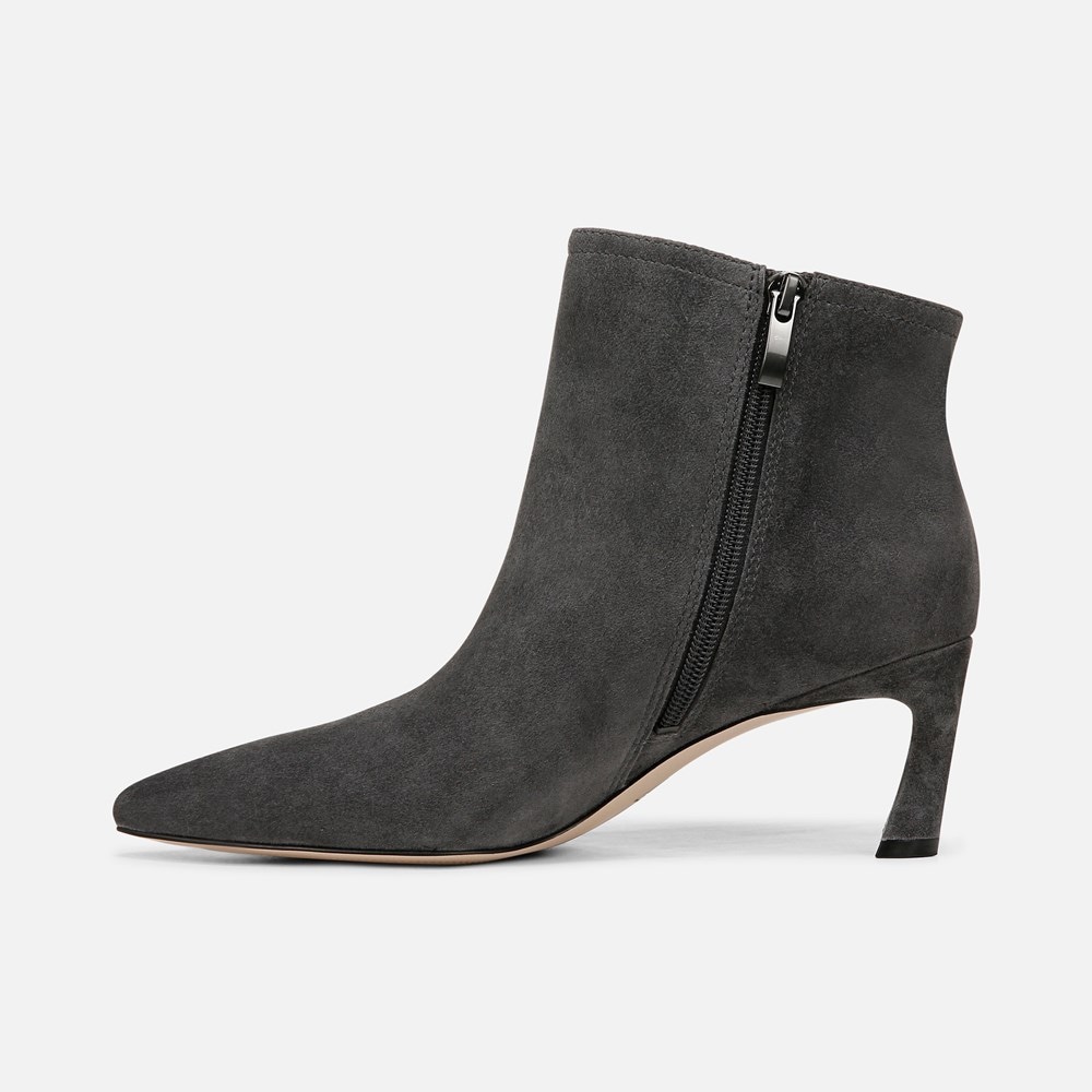 Naturalizer 27 EDIT Maya Stiletto Bootie - Dark Grey Suede Naturalizer 27 EDIT Maya Stiletto Bootie - Dark Grey Suede