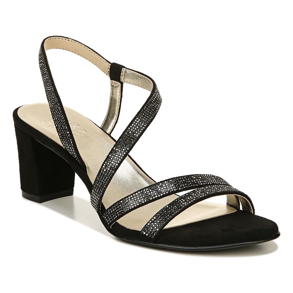 Naturalizer Vanessa Dress Sandal - Black Fabric Naturalizer Vanessa Dress Sandal - Black Fabric