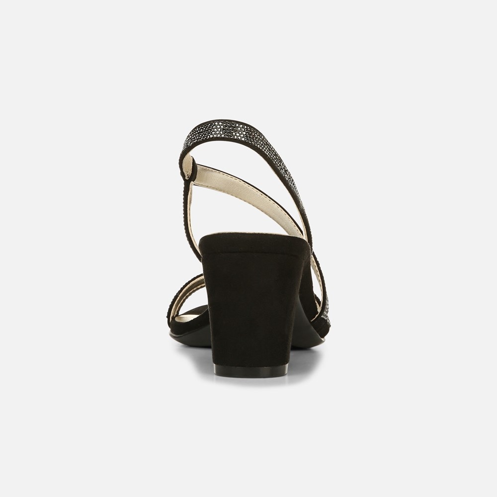 Naturalizer Vanessa Dress Sandal - Black Fabric Naturalizer Vanessa Dress Sandal - Black Fabric