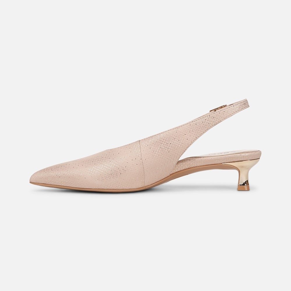 Naturalizer Nicolette Pump - Sand Beige Metallic Leather Naturalizer Nicolette Pump - Sand Beige Metallic Leather