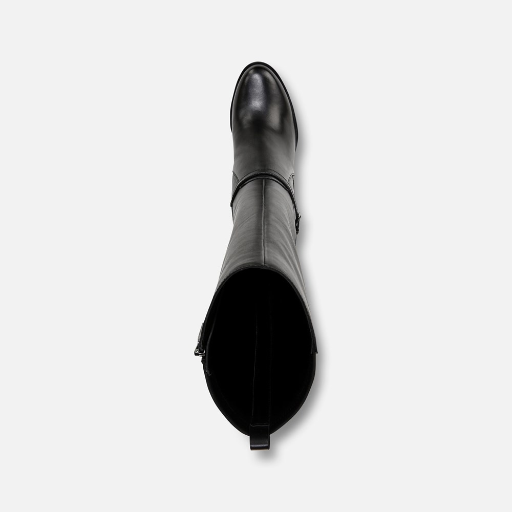 Naturalizer Kalina Stretch Knee High Boot - Black Leather \\u0026 Fabric Naturalizer Kalina Stretch Knee High Boot - Black Leather \\u0026 Fabric