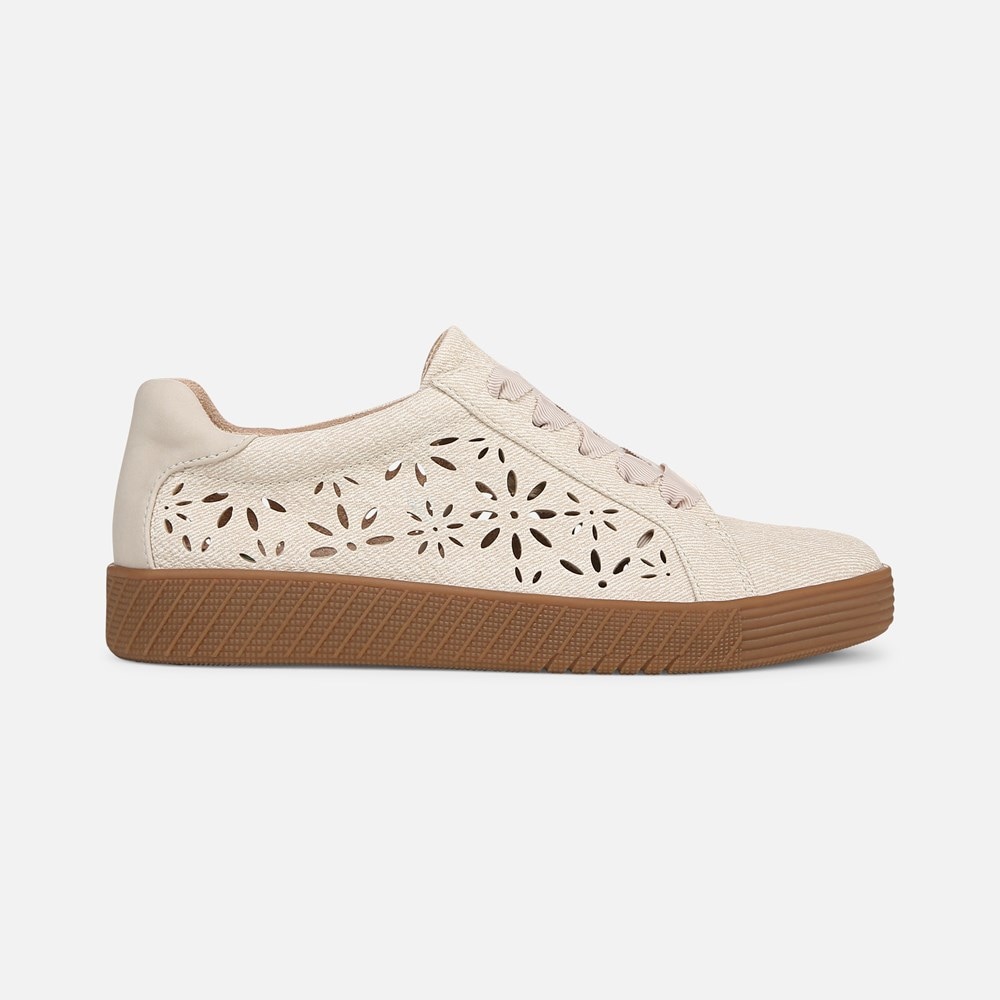 Naturalizer SOUL Neela-Perf Sneaker - Light Sand Beige Fabric Naturalizer SOUL Neela-Perf Sneaker - Light Sand Beige Fabric
