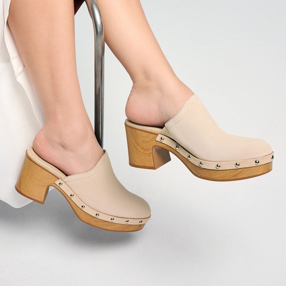 Naturalizer Bailey Mule - Coastal Tan Suede Naturalizer Bailey Mule - Coastal Tan Suede