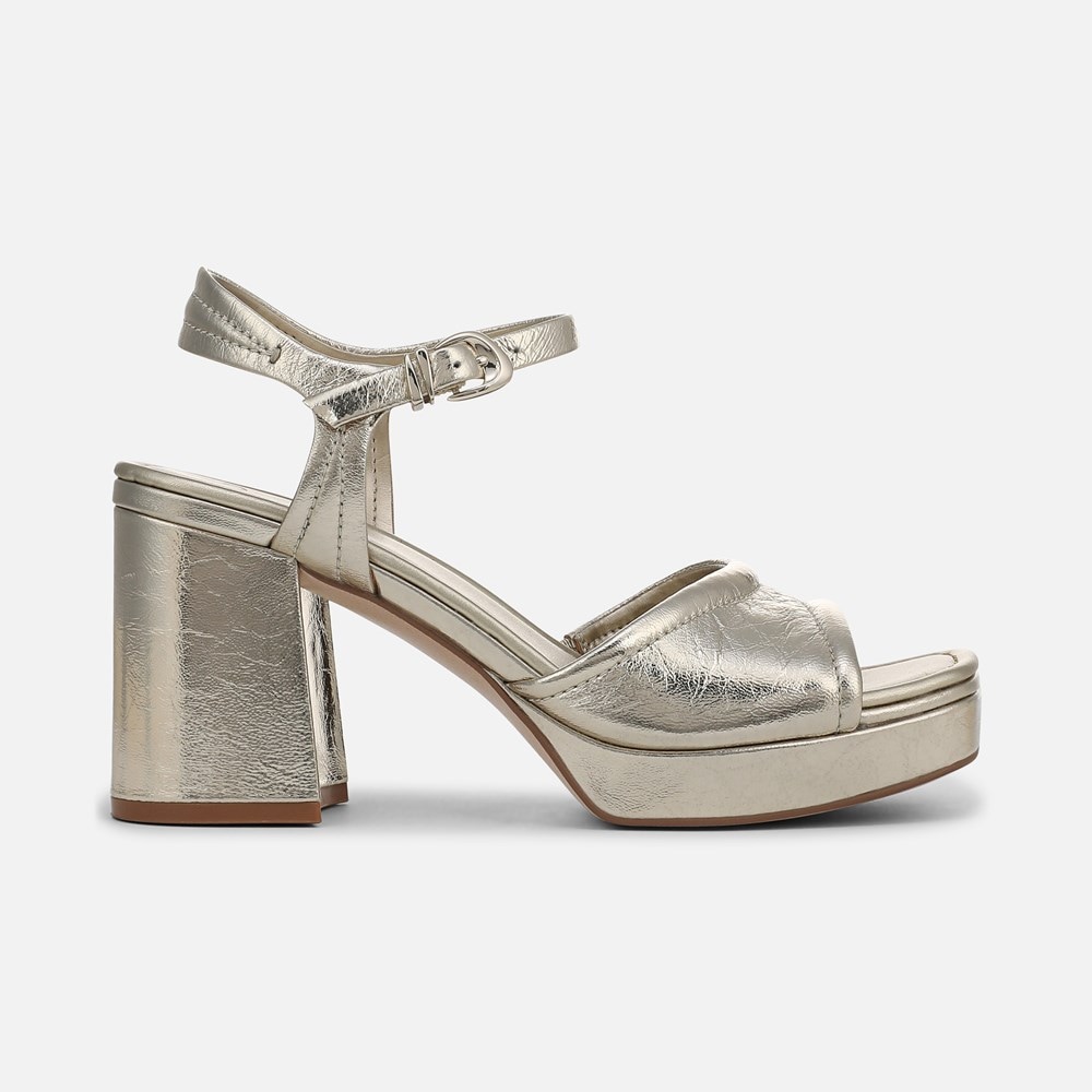 Naturalizer 27 EDIT Paloma Platform Sandal - Champagne Leather Naturalizer 27 EDIT Paloma Platform Sandal - Champagne Leather