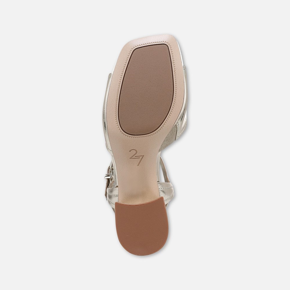 Naturalizer 27 EDIT Paloma Platform Sandal - Champagne Leather Naturalizer 27 EDIT Paloma Platform Sandal - Champagne Leather