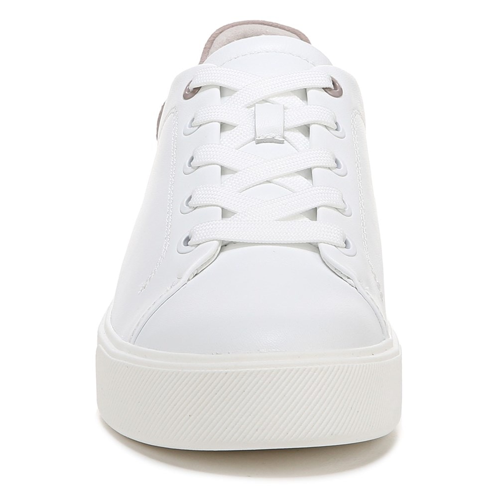 Naturalizer Morrison 2.0 Lace Up Sneaker - White/Turtledove Leather Naturalizer Morrison 2.0 Lace Up Sneaker - White/Turtledove Leather
