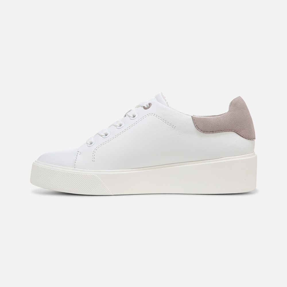 Naturalizer Morrison 2.0 Lace Up Sneaker - White/Turtledove Leather Naturalizer Morrison 2.0 Lace Up Sneaker - White/Turtledove Leather