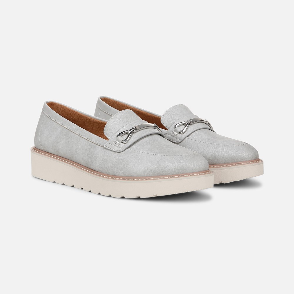 Naturalizer Elin Loafer - Grey Faux Leather