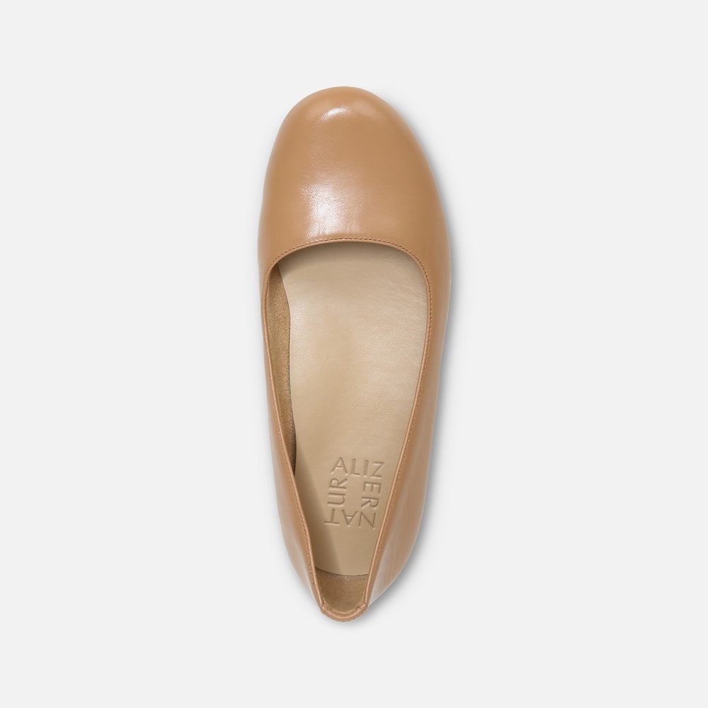 Naturalizer Maxwell Ballet Flat - Frappe Leather Naturalizer Maxwell Ballet Flat - Frappe Leather