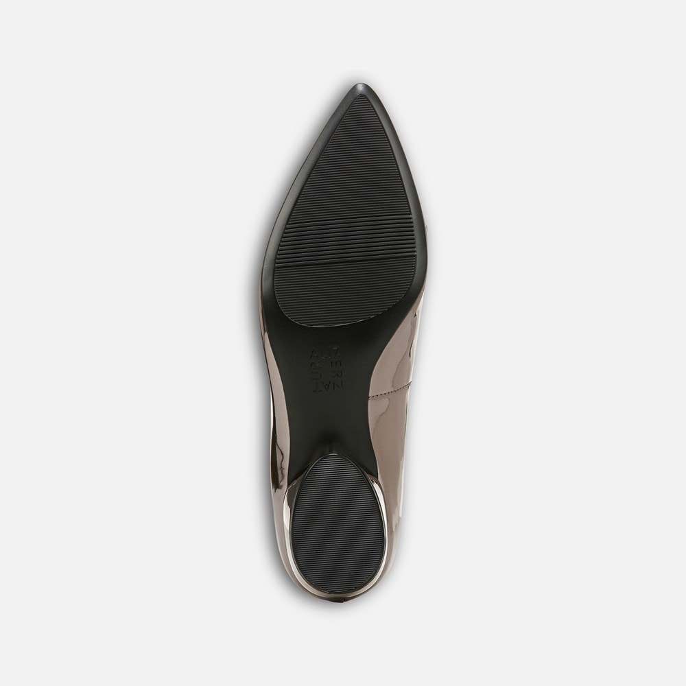 Naturalizer Becca Flat - Pewter Faux Leather Naturalizer Becca Flat - Pewter Faux Leather