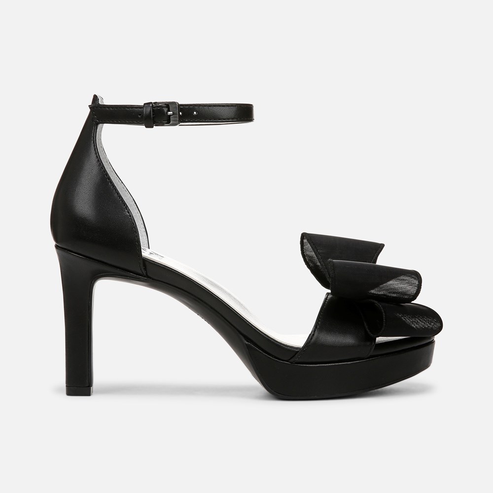 Naturalizer Always Dress Sandal - Black Faux Leather Naturalizer Always Dress Sandal - Black Faux Leather
