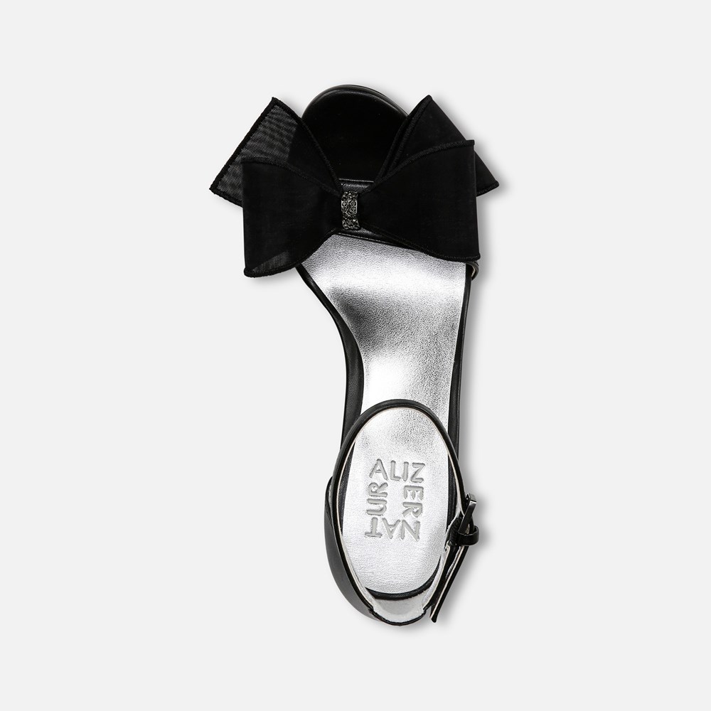 Naturalizer Always Dress Sandal - Black Faux Leather Naturalizer Always Dress Sandal - Black Faux Leather