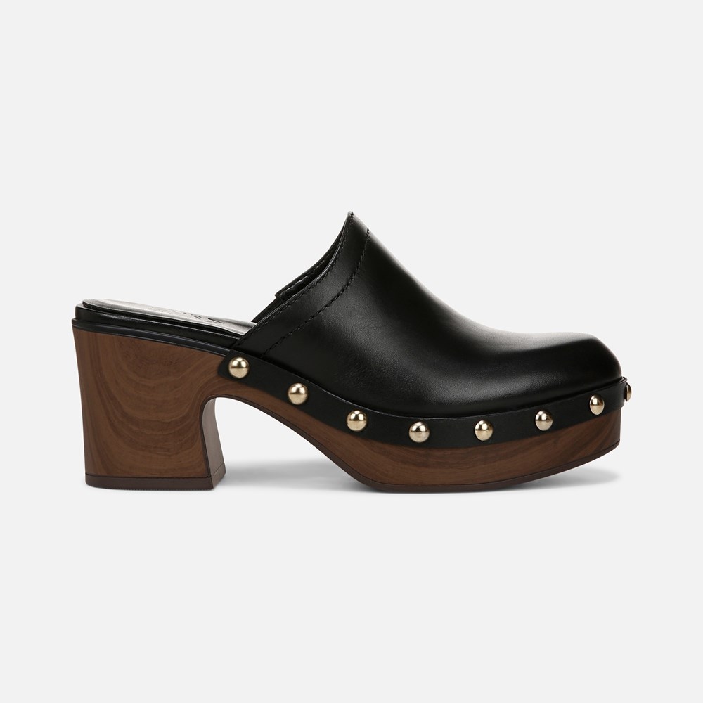 Naturalizer Bailey Mule - Black Leather Naturalizer Bailey Mule - Black Leather