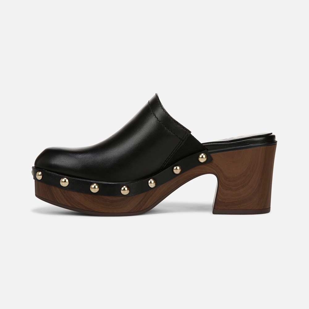 Naturalizer Bailey Mule - Black Leather Naturalizer Bailey Mule - Black Leather