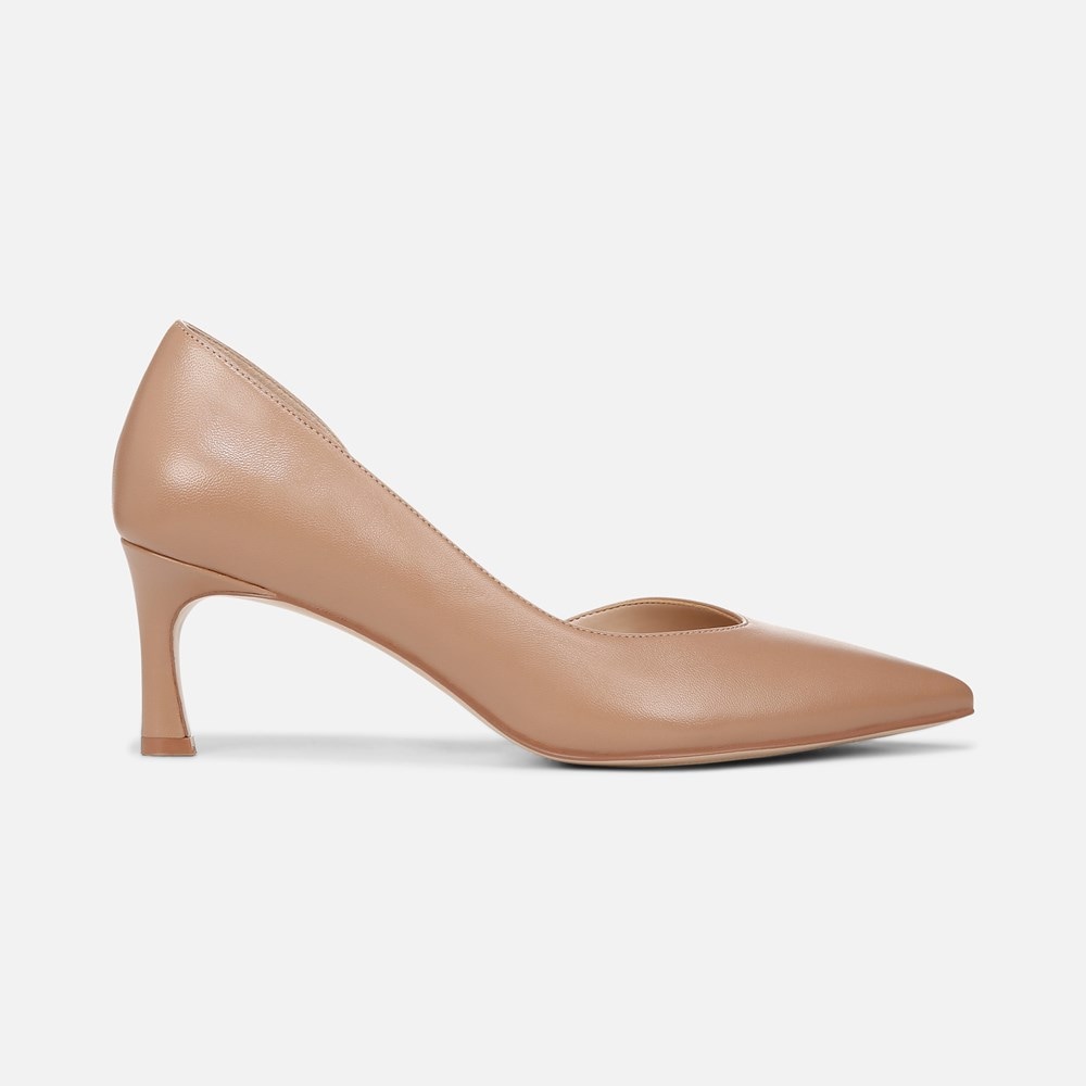 Naturalizer 27 Edit Faith Pump - Taupe Leather Naturalizer 27 Edit Faith Pump - Taupe Leather