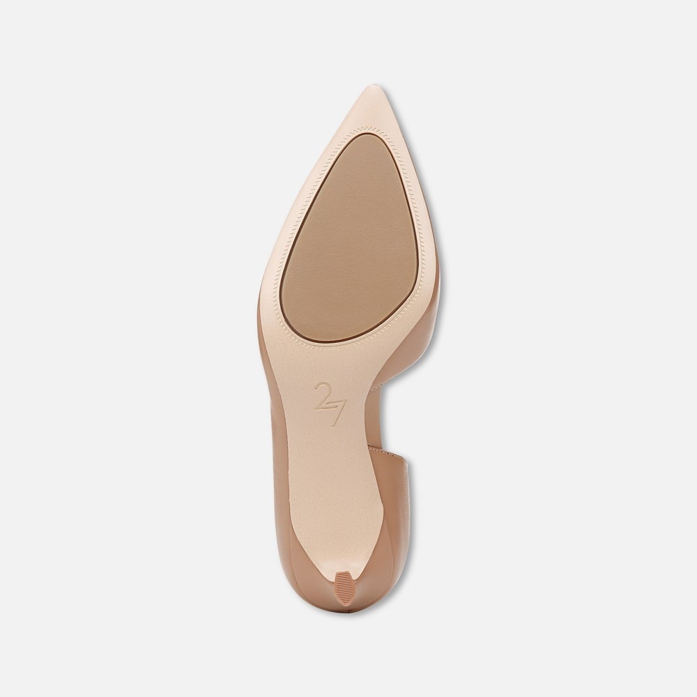 Naturalizer 27 Edit Faith Pump - Taupe Leather Naturalizer 27 Edit Faith Pump - Taupe Leather
