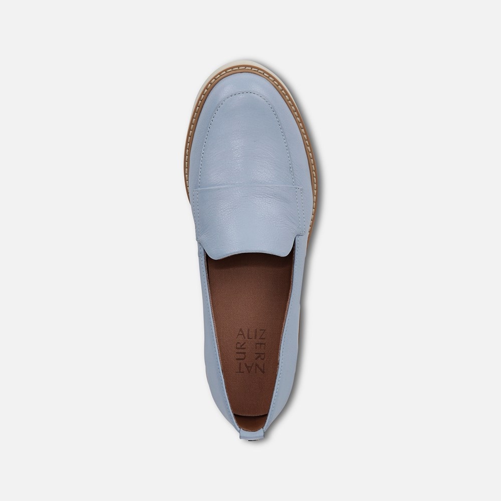 Naturalizer Taylin Loafer - Ice Blue Leather Naturalizer Taylin Loafer - Ice Blue Leather
