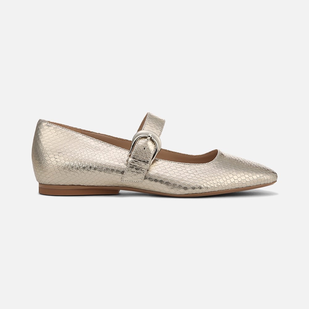 Naturalizer 27 EDIT Carter Mary Jane - Champagne Metallic Snake Print Leather Naturalizer 27 EDIT Carter Mary Jane - Champagne Metallic Snake Print Leather