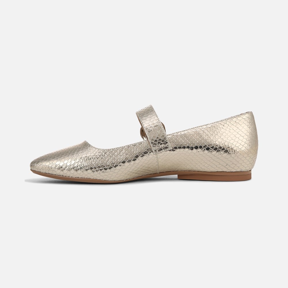 Naturalizer 27 EDIT Carter Mary Jane - Champagne Metallic Snake Print Leather Naturalizer 27 EDIT Carter Mary Jane - Champagne Metallic Snake Print Leather