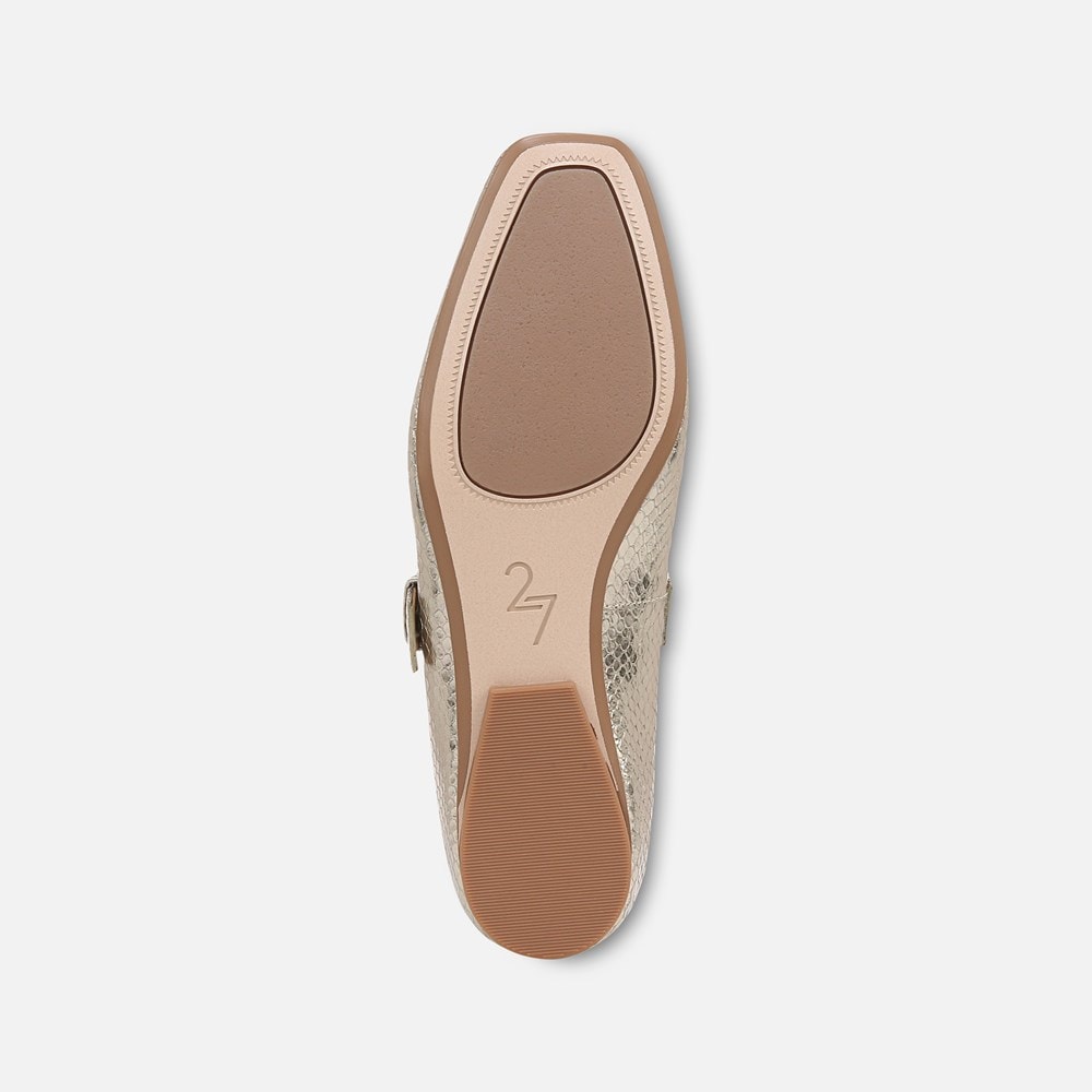 Naturalizer 27 EDIT Carter Mary Jane - Champagne Metallic Snake Print Leather Naturalizer 27 EDIT Carter Mary Jane - Champagne Metallic Snake Print Leather