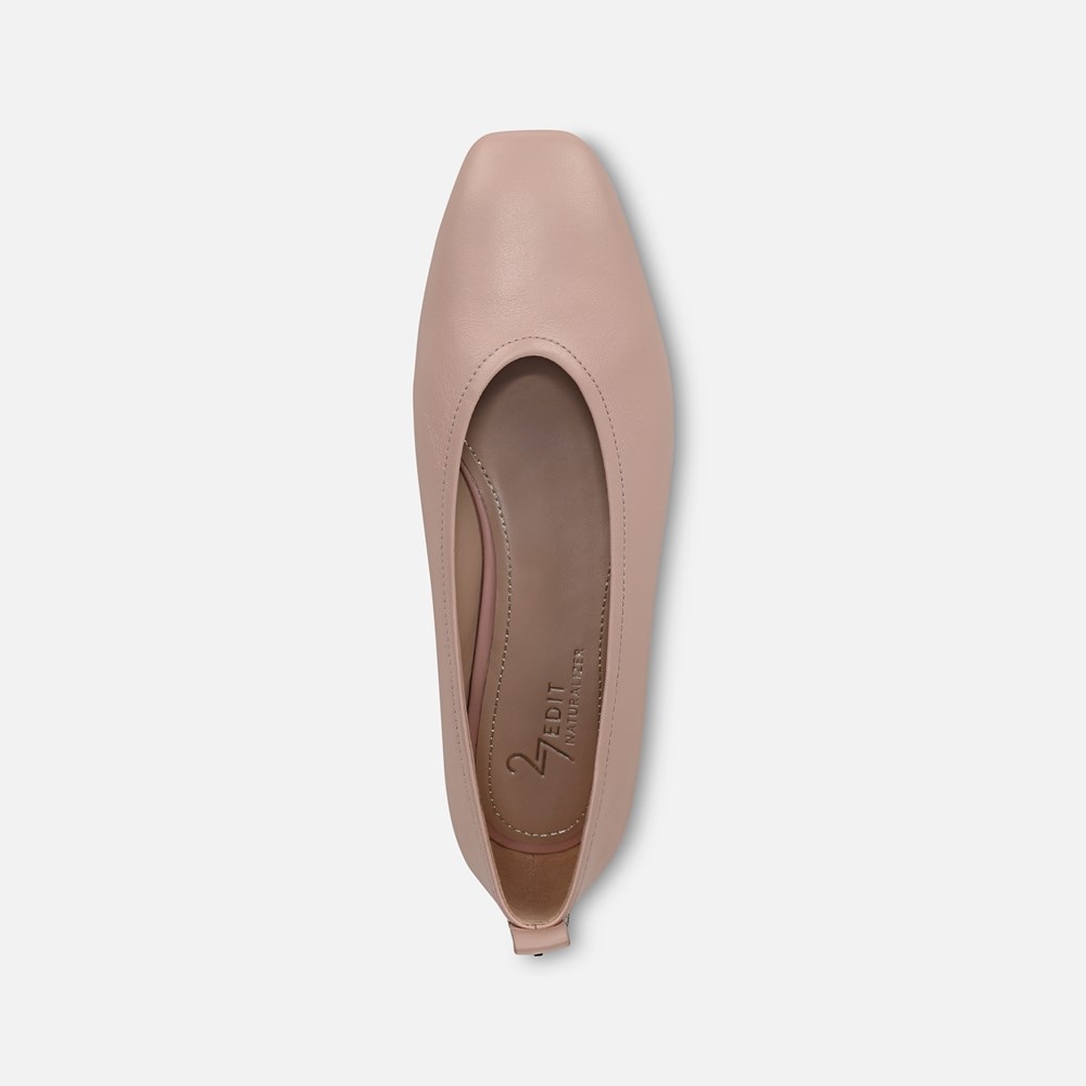 Naturalizer 27 Edit Carla Flat - Cameo Blush Leather Naturalizer 27 Edit Carla Flat - Cameo Blush Leather