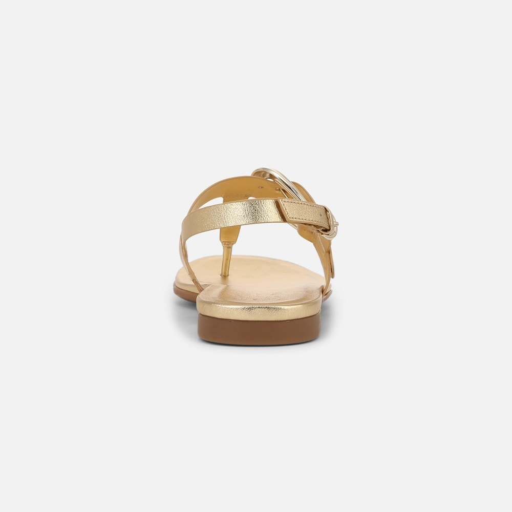 Naturalizer Taylor Sandal - Dark Gold Faux Leather Naturalizer Taylor Sandal - Dark Gold Faux Leather