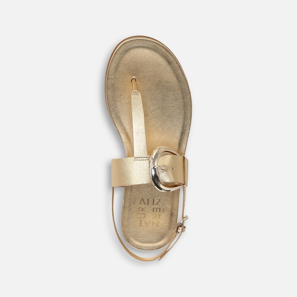 Naturalizer Taylor Sandal - Dark Gold Faux Leather Naturalizer Taylor Sandal - Dark Gold Faux Leather