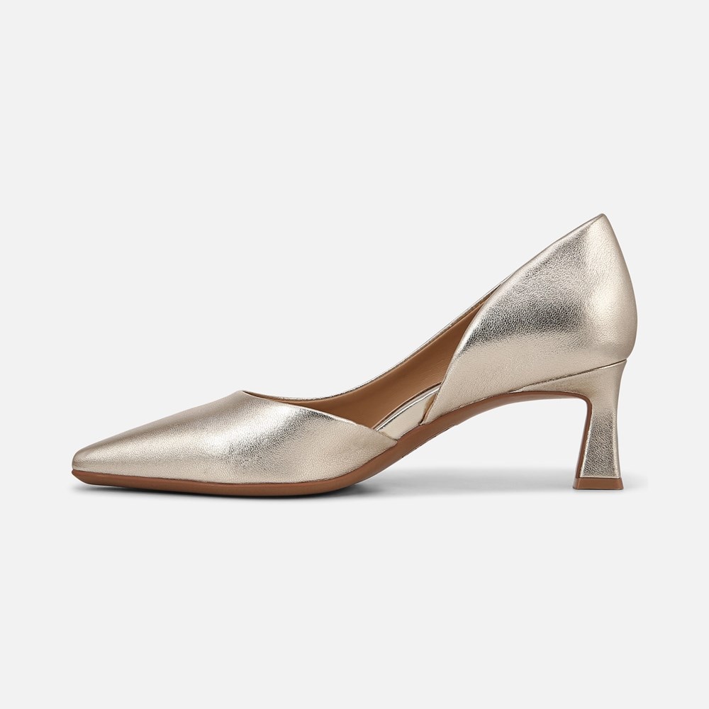 Naturalizer Dalary Pump - Champagne Leather Naturalizer Dalary Pump - Champagne Leather