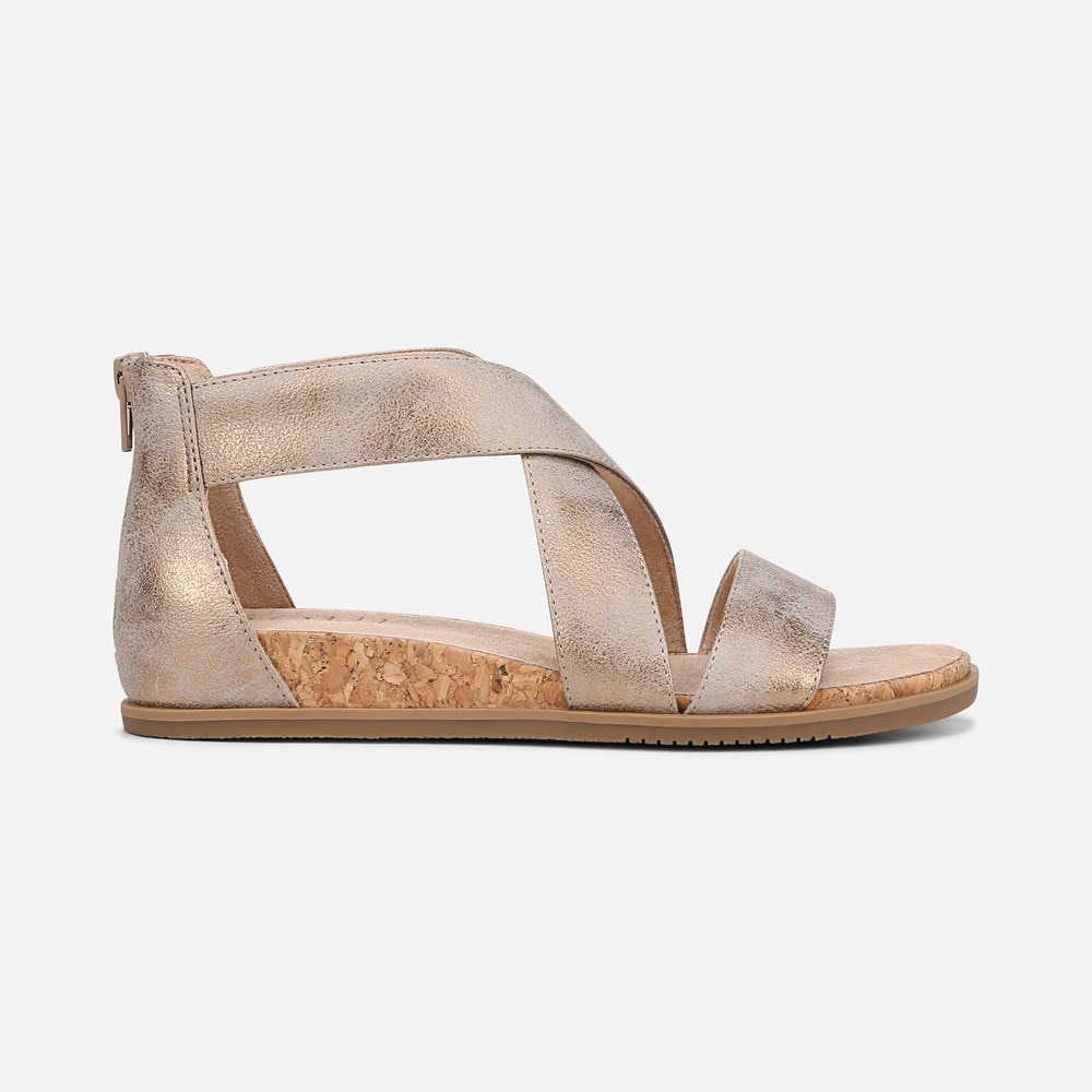 Naturalizer SOUL Cindi Sandal - Gold Metallic Faux Leather