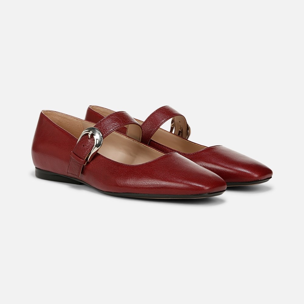Naturalizer 27 EDIT Carter Mary Jane - Cranberry Leather Naturalizer 27 EDIT Carter Mary Jane - Cranberry Leather