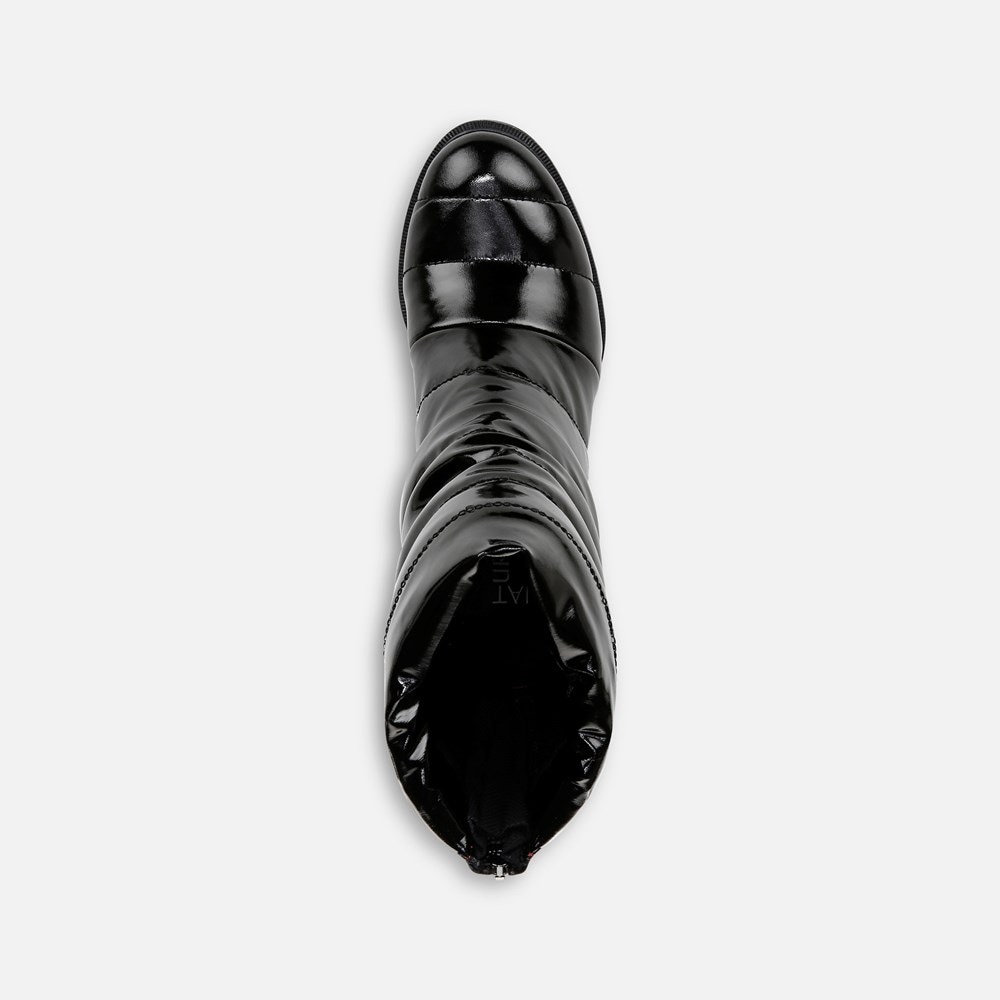 Naturalizer Think Royln Crosswalk Water Repellent Bootie - Black Patent Shine Nylon Naturalizer Think Royln Crosswalk Water Repellent Bootie - Black Patent Shine Nylon