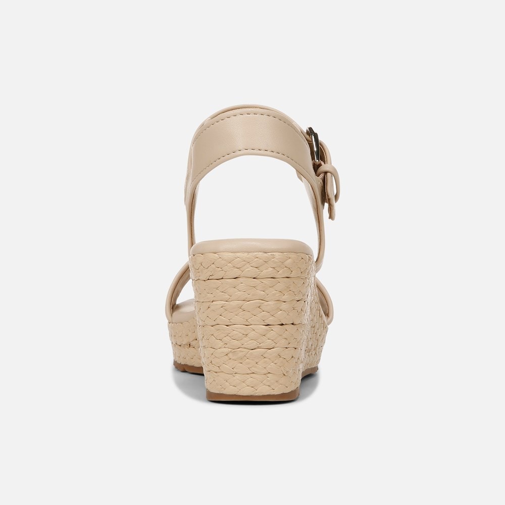 Naturalizer Stella Wedge Sandal - Beige Multi Fabric Naturalizer Stella Wedge Sandal - Beige Multi Fabric