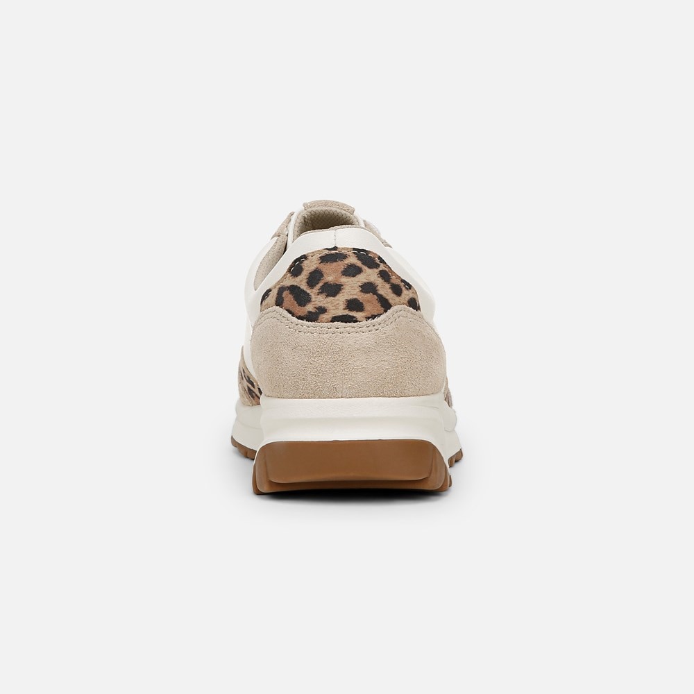 Naturalizer Shay Lace Up Sneaker - Warm White / Leopard Leather Naturalizer Shay Lace Up Sneaker - Warm White / Leopard Leather
