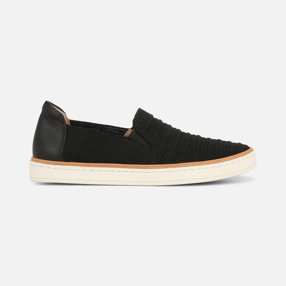 Naturalizer SOUL Kemper Slip On Sneaker - Black Fabric