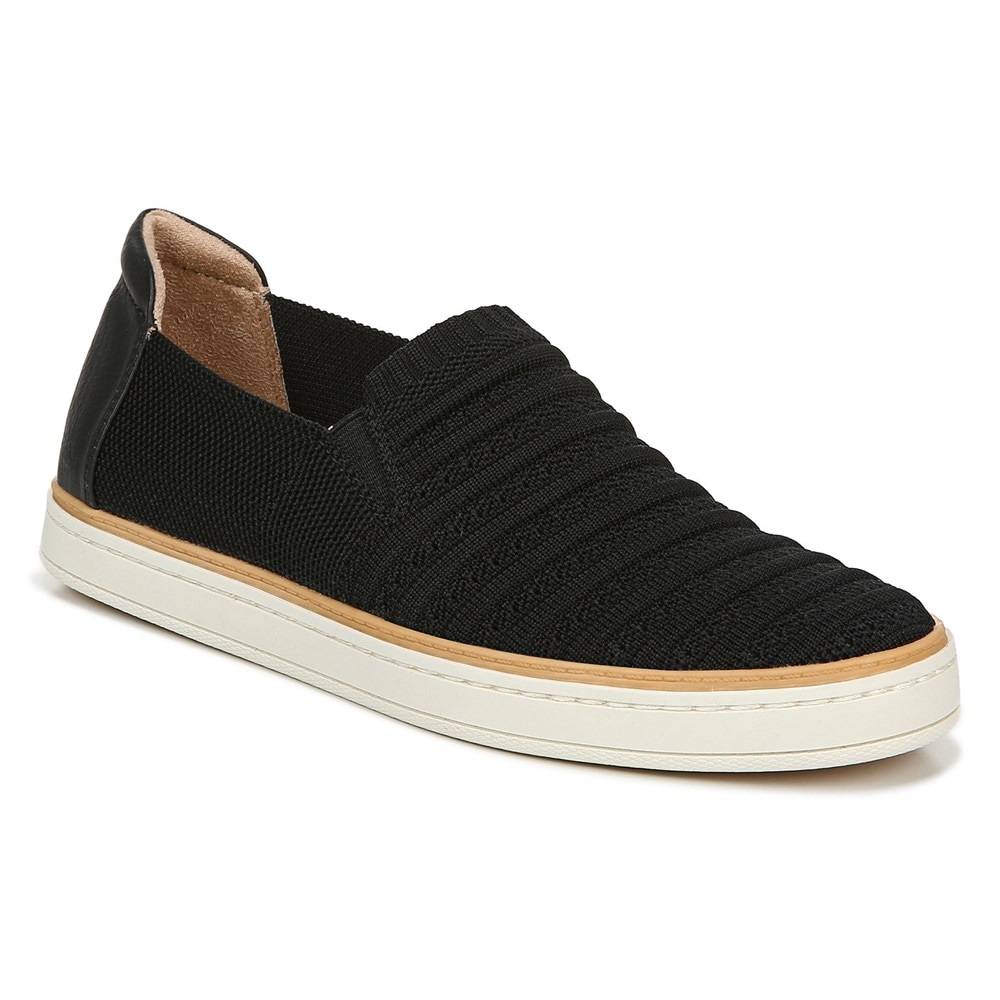 Naturalizer SOUL Kemper Slip On Sneaker - Black Fabric