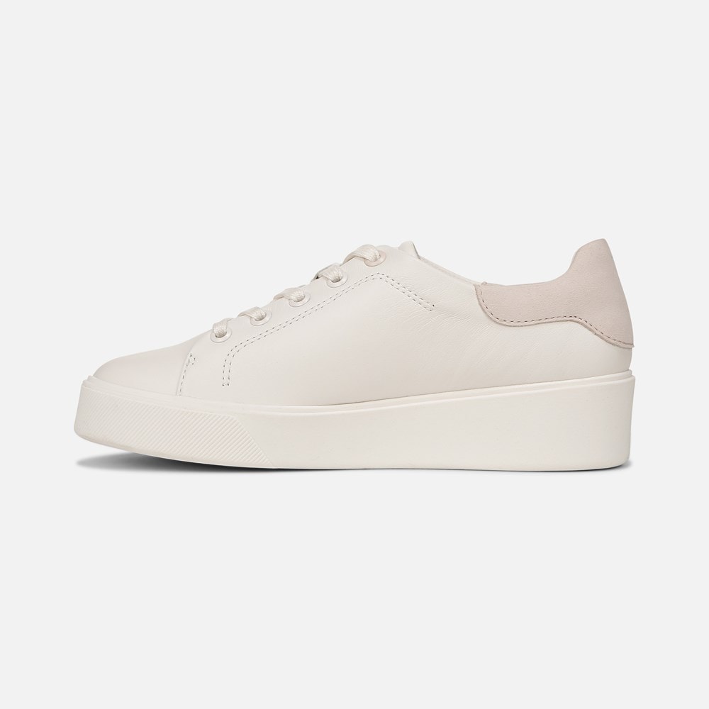Naturalizer Morrison 2.0 Lace Up Sneaker - Warm White/Rose Leather Naturalizer Morrison 2.0 Lace Up Sneaker - Warm White/Rose Leather