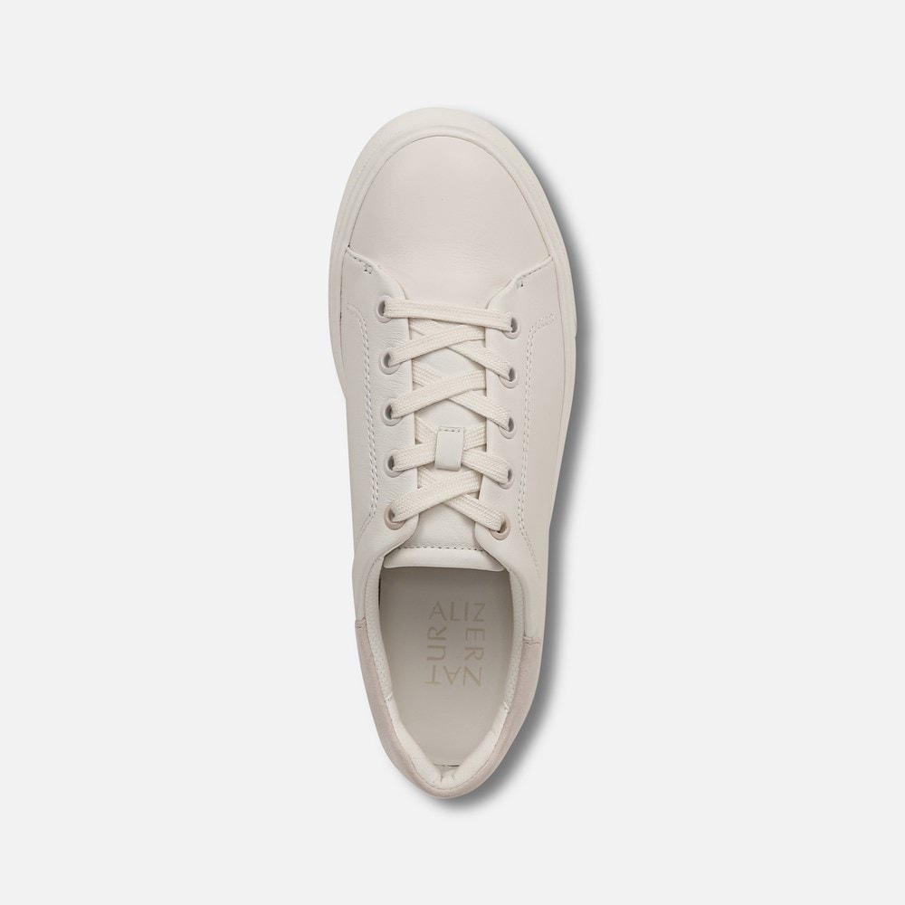 Naturalizer Morrison 2.0 Lace Up Sneaker - Warm White/Rose Leather Naturalizer Morrison 2.0 Lace Up Sneaker - Warm White/Rose Leather