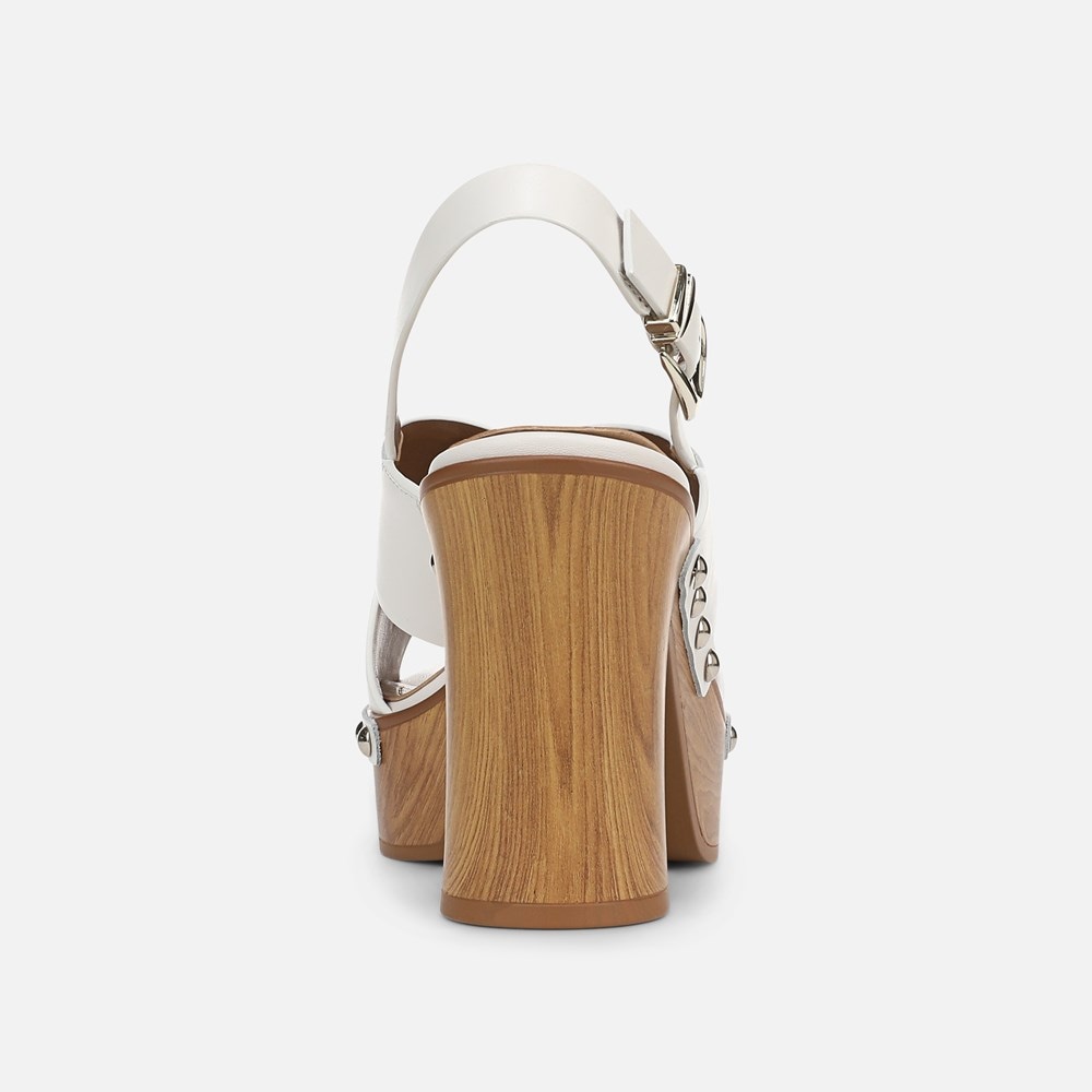 Naturalizer 27 EDIT Kirsten Platform Slingback - Warm White Leather Naturalizer 27 EDIT Kirsten Platform Slingback - Warm White Leather